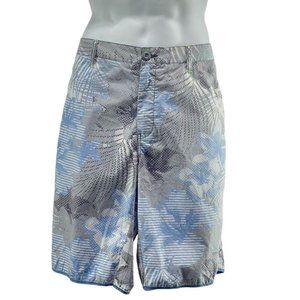 Bar III Shorts Cuffed Casual Cotton Floral Men's 40